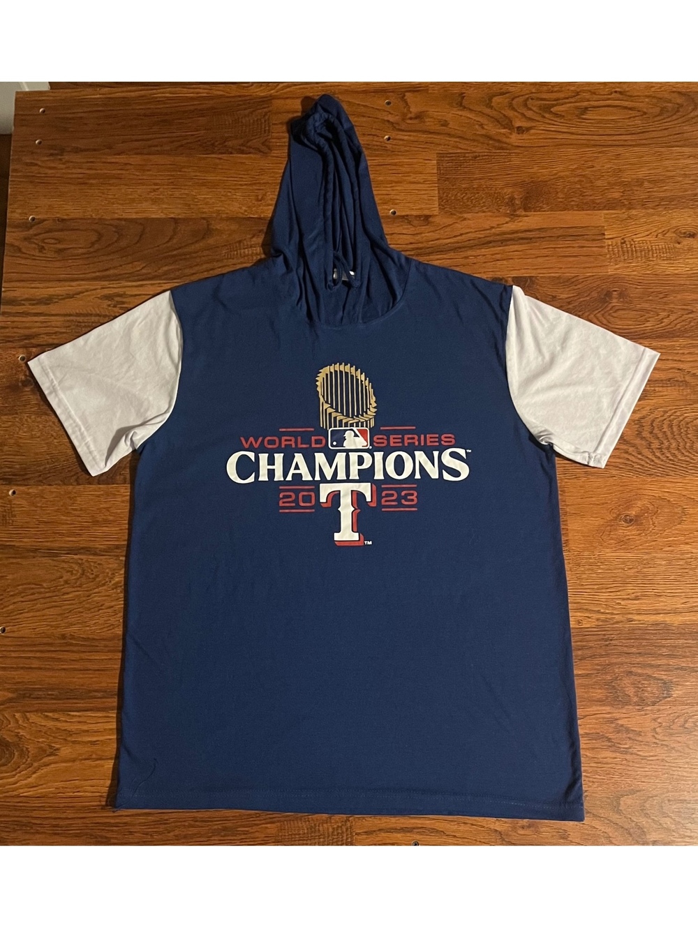 Texas Rangers 2023 World Series Champions Hooded T-Shirt